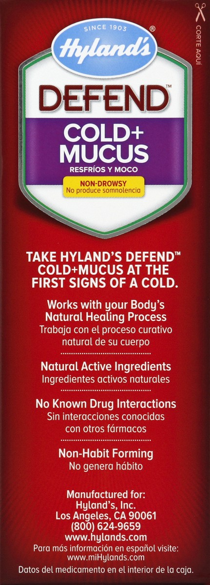 slide 9 of 10, Hyland's Cold + Mucus 4 oz, 4 oz