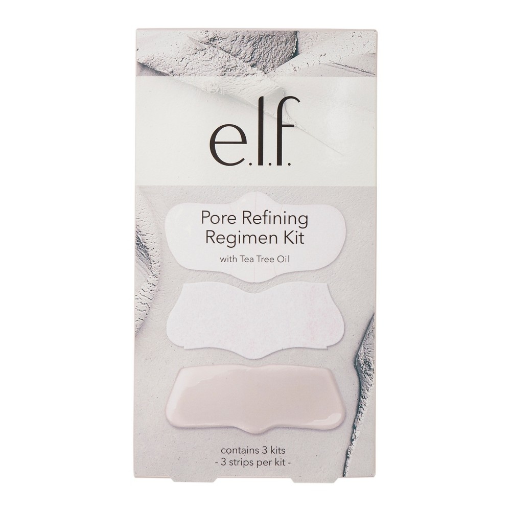 slide 2 of 2, e.l.f. Pore Strips Regimen Kit White, 3 ct