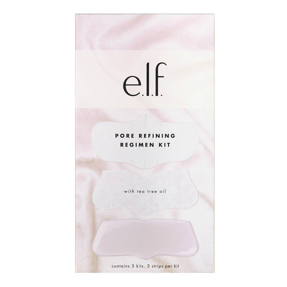 slide 1 of 2, e.l.f. Pore Strips Regimen Kit White, 3 ct