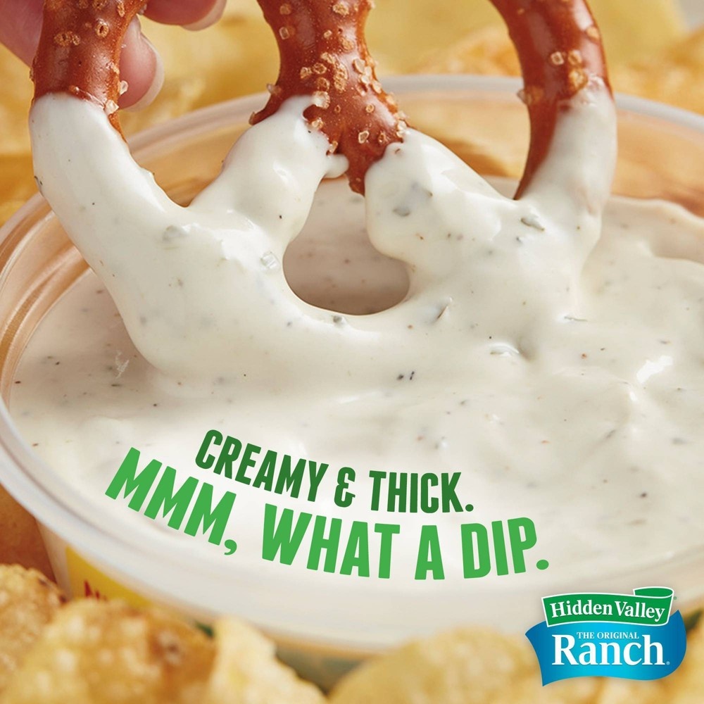 slide 7 of 7, Hidden Valley Classic Ranch Ready-to-Eat Dip, 10 oz