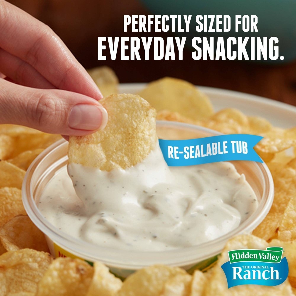 slide 5 of 7, Hidden Valley Classic Ranch Ready-to-Eat Dip, 10 oz