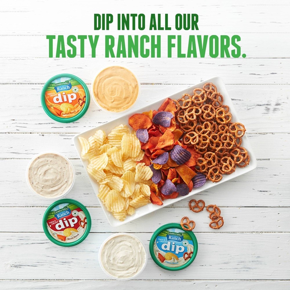 slide 2 of 7, Hidden Valley Classic Ranch Ready-to-Eat Dip, 10 oz