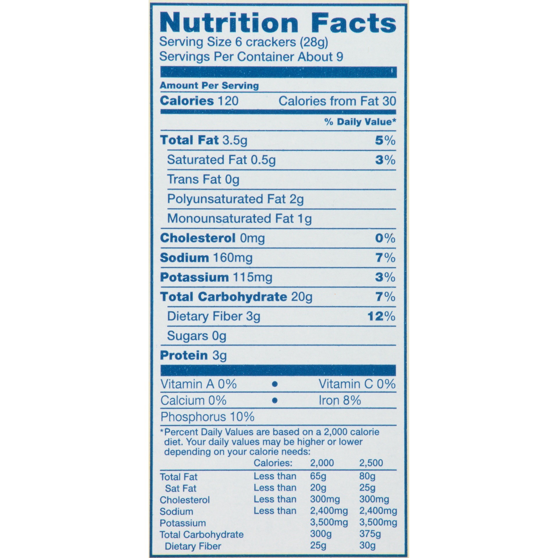 slide 7 of 8, 9Z Triscuit Crackers Original, 0.02 lb