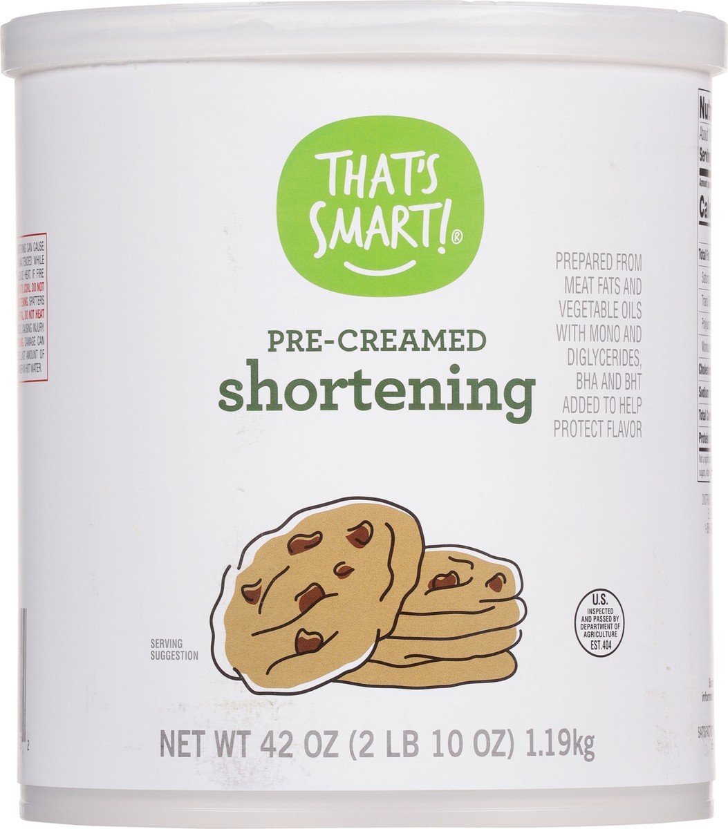 slide 8 of 9, That's Smart! Pre-Creamed Shortening 42 oz, 42 oz