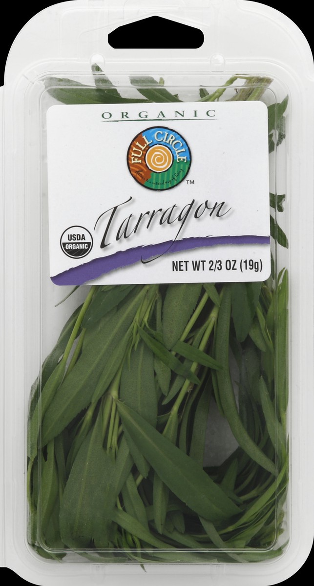 slide 3 of 6, Full Circle Tarragon, 0.67 oz