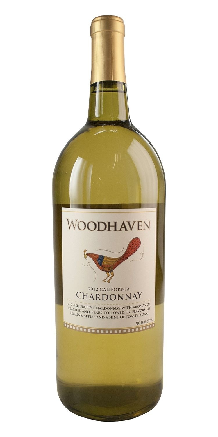 slide 1 of 1, Woodhaven Winery Chardonnay, 1.5 liter