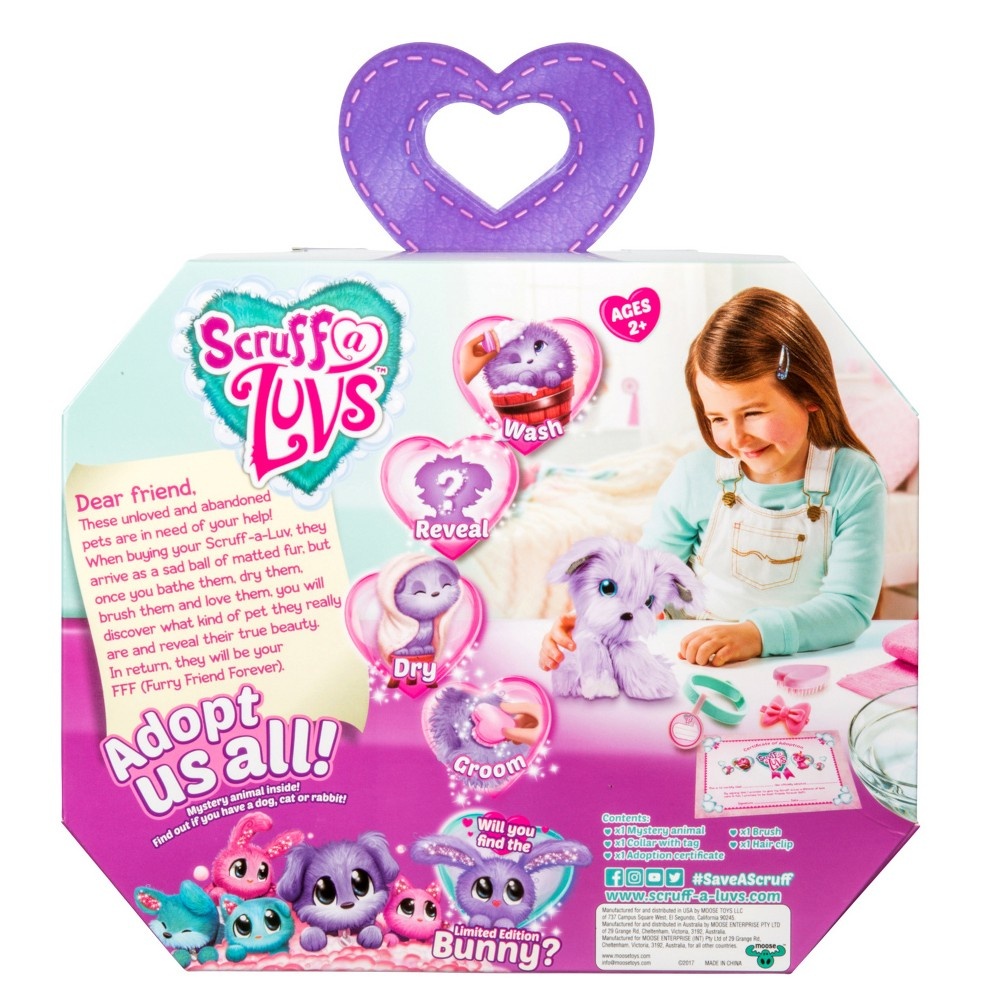 slide 3 of 16, Little Live Pets Scruff-A-Luv - Lilac, 1 ct