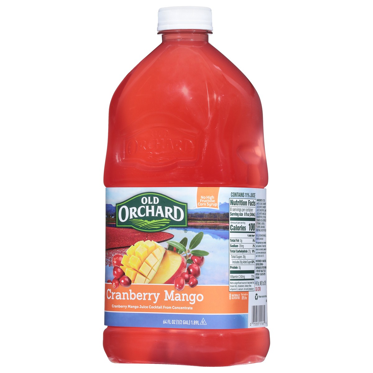 slide 8 of 12, Old Orchard Cranberry Mango Juice Cocktail 64 fl oz, 64 fl oz