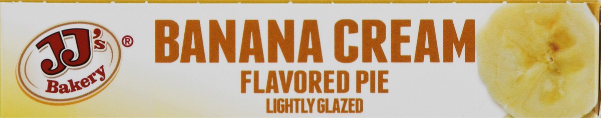 slide 5 of 13, JJ's Bakery Lightly Glazed Banana Cream Pie 4 oz, 4 oz