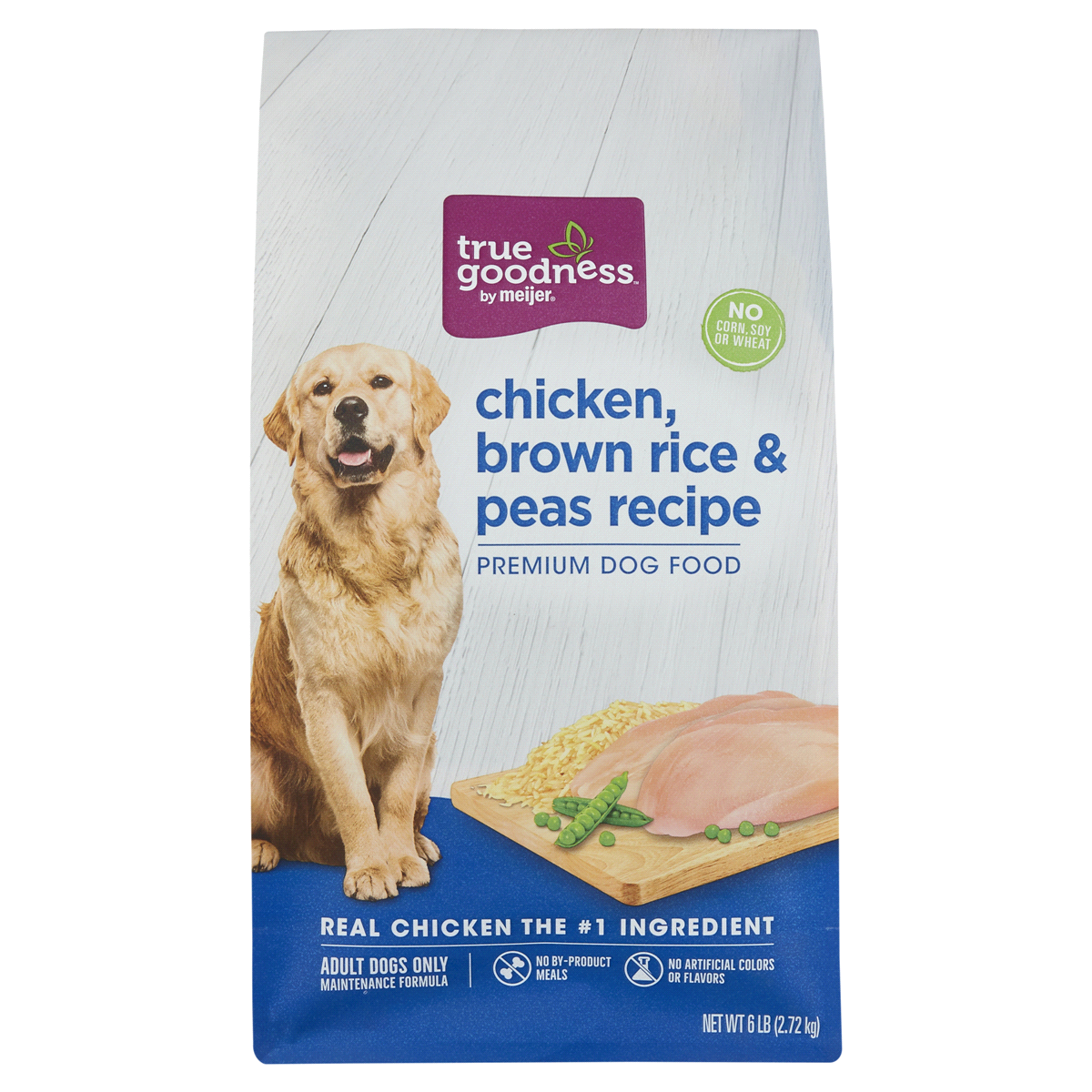 True Goodness by Meijer Premium Dog Food Chicken and Brown Rice