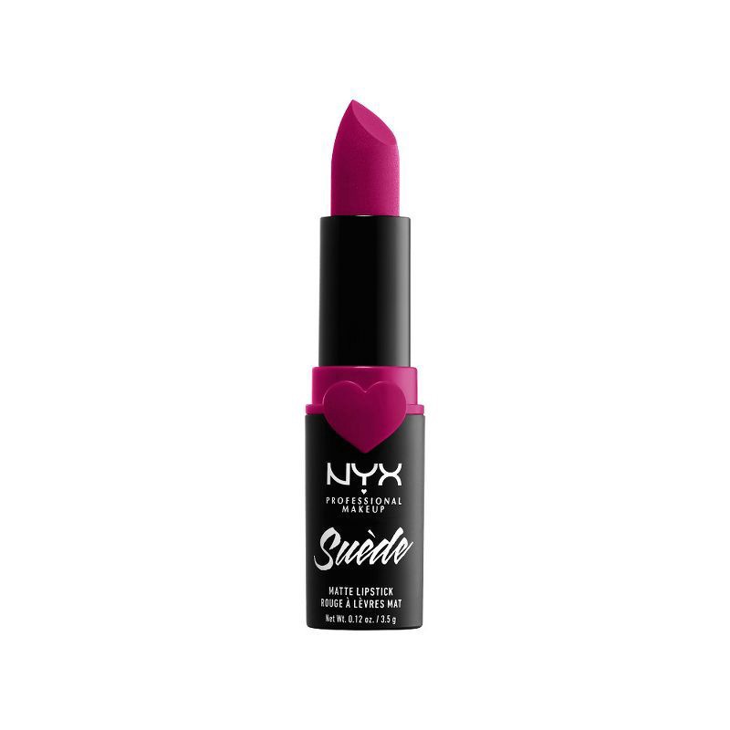 slide 2 of 3, NYX Professional Makeup Suede Matte Lipstick - Vegan Formula - Clinger - .12oz, 0.12 oz