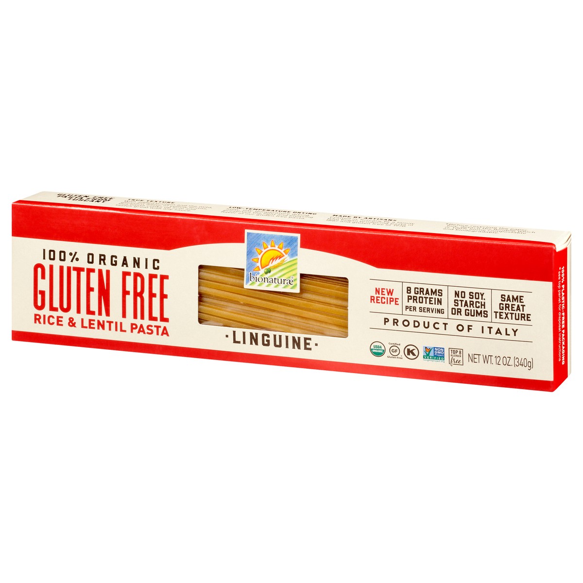 slide 9 of 9, Bionaturae Gluten Free Pasta Linguine, 12 oz