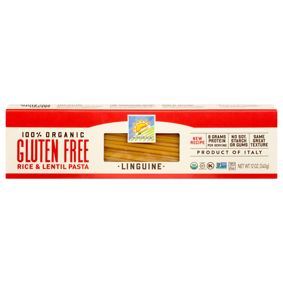 slide 1 of 1, bionaturae Gluten Free Linguine Pasta, 12 oz