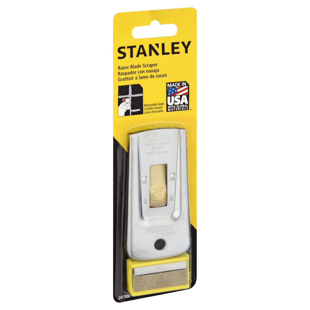 slide 4 of 9, STANLEY Razor Blade Scraper 1 ea, 1 ct