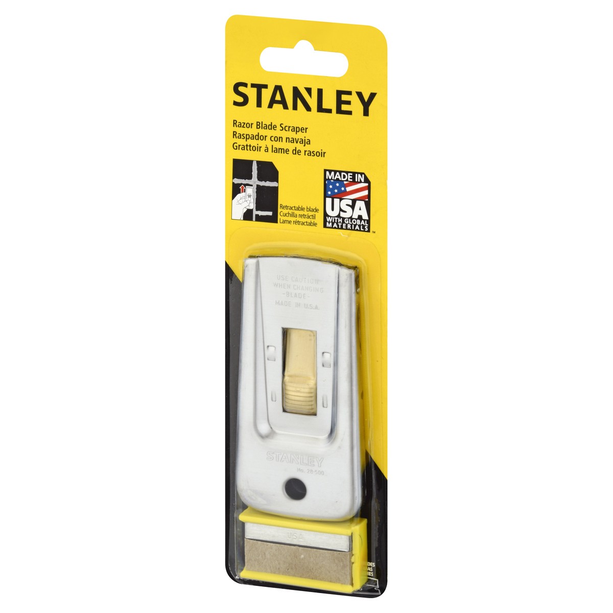 slide 5 of 9, STANLEY Razor Blade Scraper 1 ea, 1 ct
