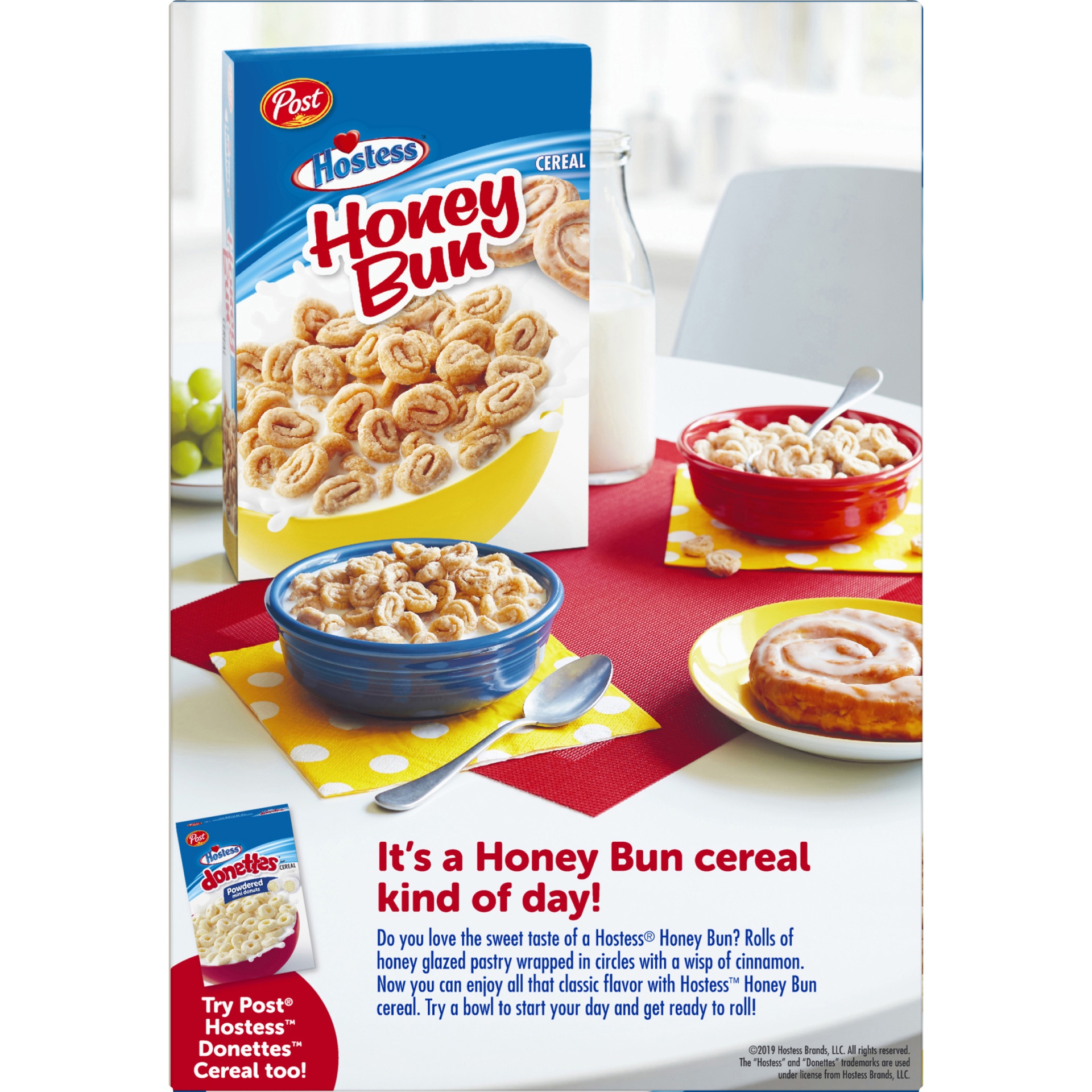 slide 2 of 8, Post Hostess Honey Bun Cereal, 11.5 oz