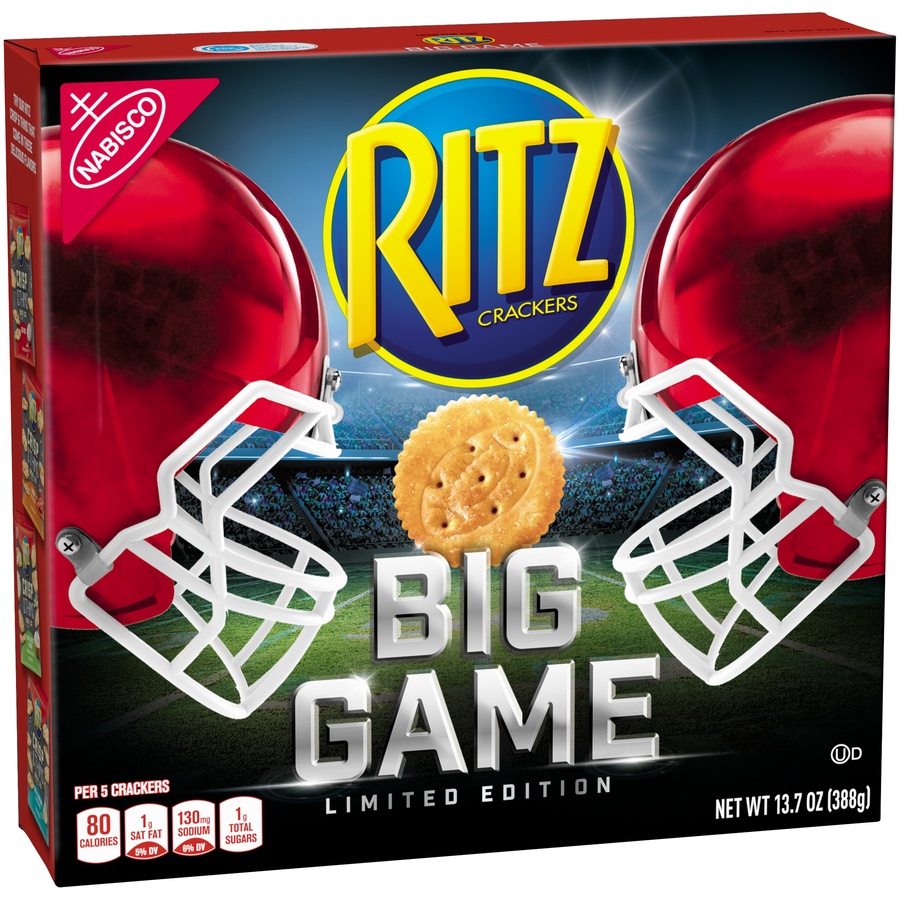 slide 3 of 7, Ritz Big Game Original Crackers, 13.7 oz