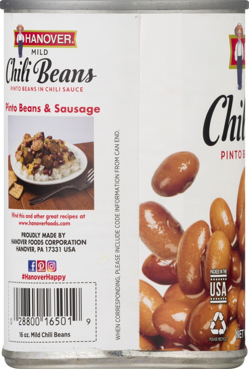 slide 10 of 10, Hanover Han Chili Beans, 15.5 oz
