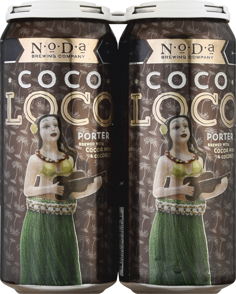slide 9 of 10, NoDa Coco Loco Porter Beer 4 ea, 4 ct; 16 oz