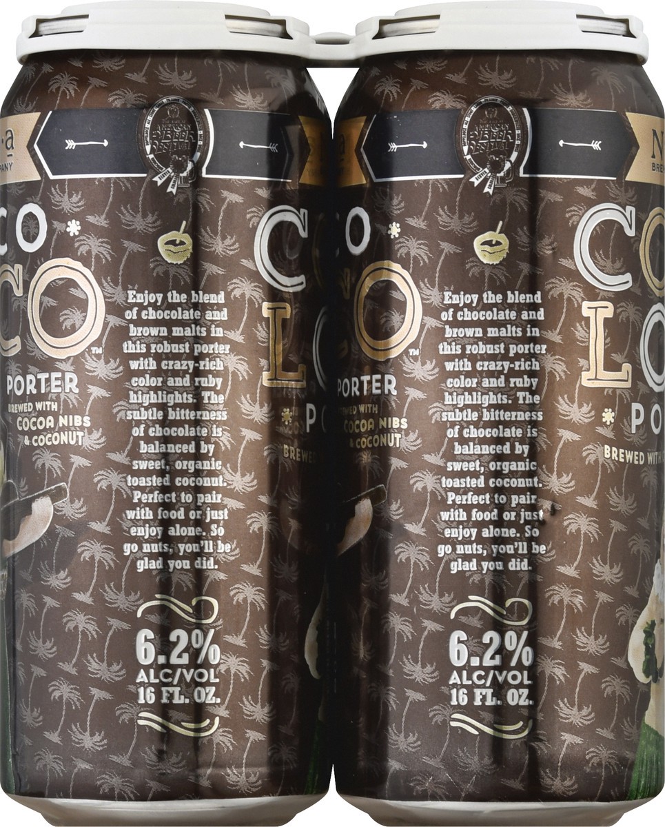 slide 8 of 10, NoDa Coco Loco Porter Beer 4 ea, 4 ct; 16 oz