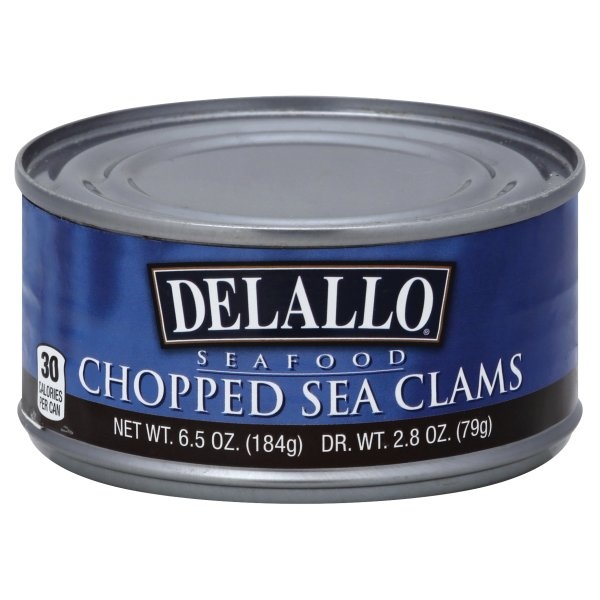 slide 1 of 2, DeLallo Clam Chopped - 6.5 OZ, 6.5 oz