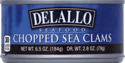 DeLallo Clam Chopped - 6.5 OZ