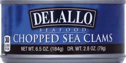 DeLallo Clam Chopped - 6.5 OZ