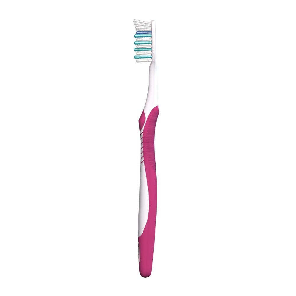 slide 3 of 3, Oral-B Bacteria Blast Manual Toothbrush, Soft, 1 Count, 1 ct