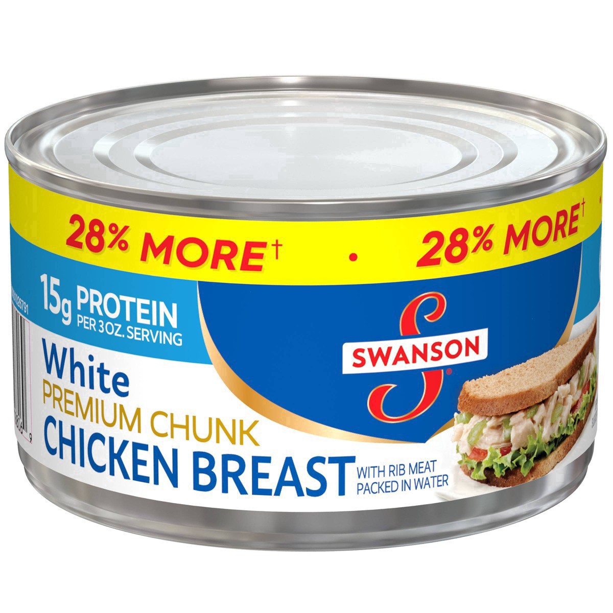 slide 87 of 94, Swanson Premium White Chunk Chicken Breast in Water - 12.5oz, 12.5 oz