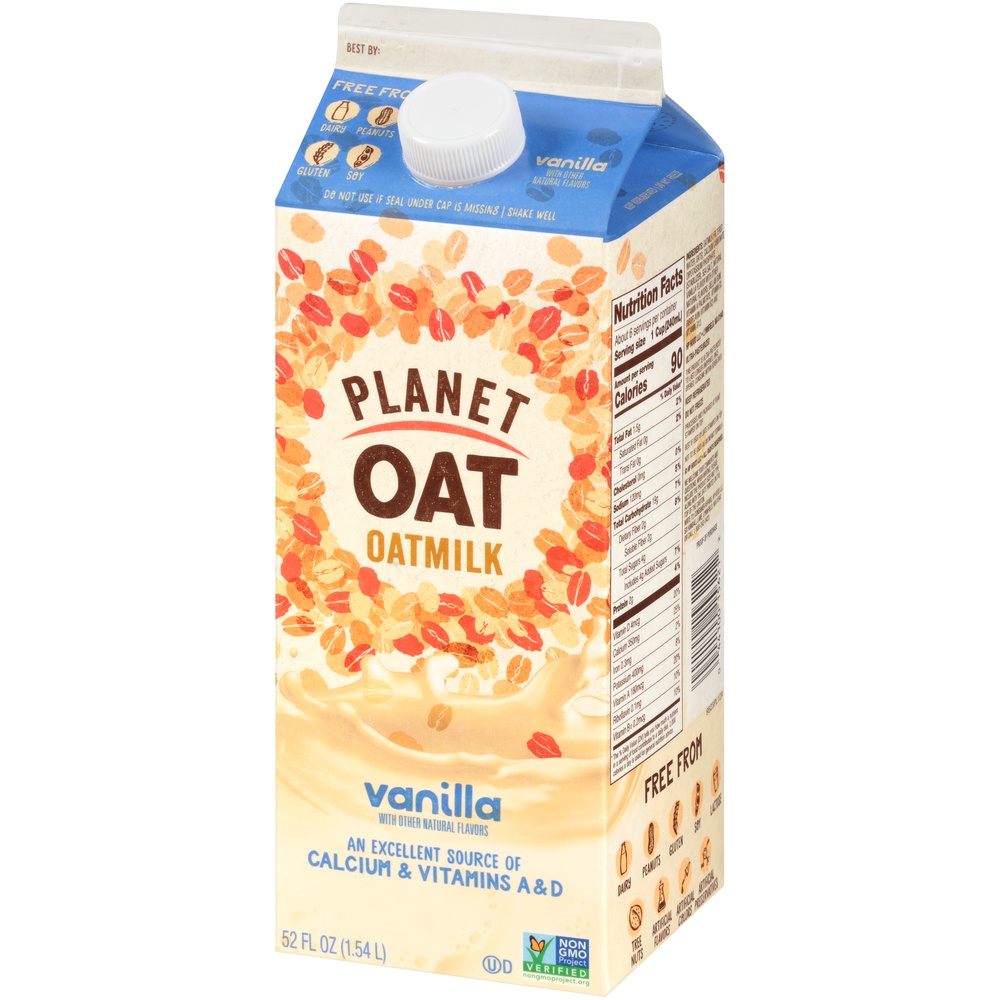 Planet Oat Vanilla Oatmilk 52 oz | Shipt