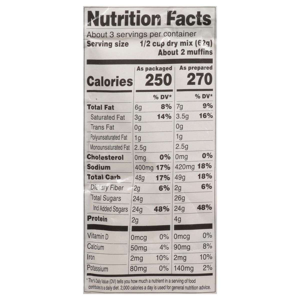 slide 12 of 19, That's Smart! Chocolate Chip Muffin Mix 6.5 oz, 6.5 oz