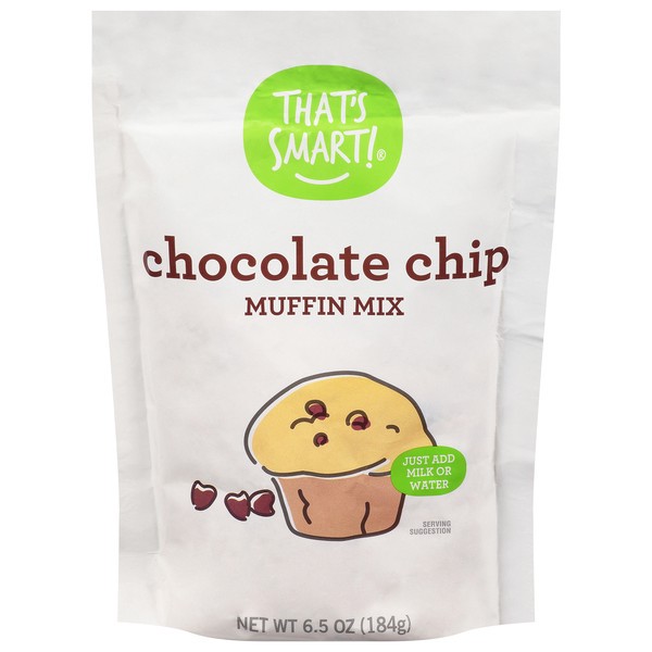 slide 1 of 19, That's Smart! Chocolate Chip Muffin Mix - 6.5 oz, 6.5 oz