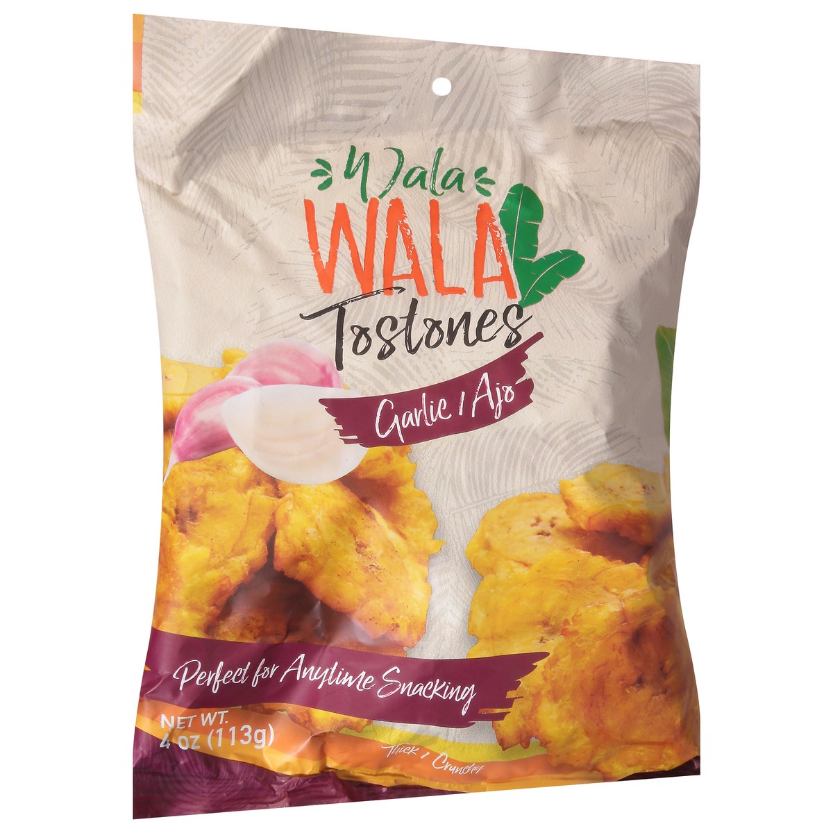 slide 4 of 9, Wala Wala Garlic / Ajo Tostones 4 oz, 4 oz