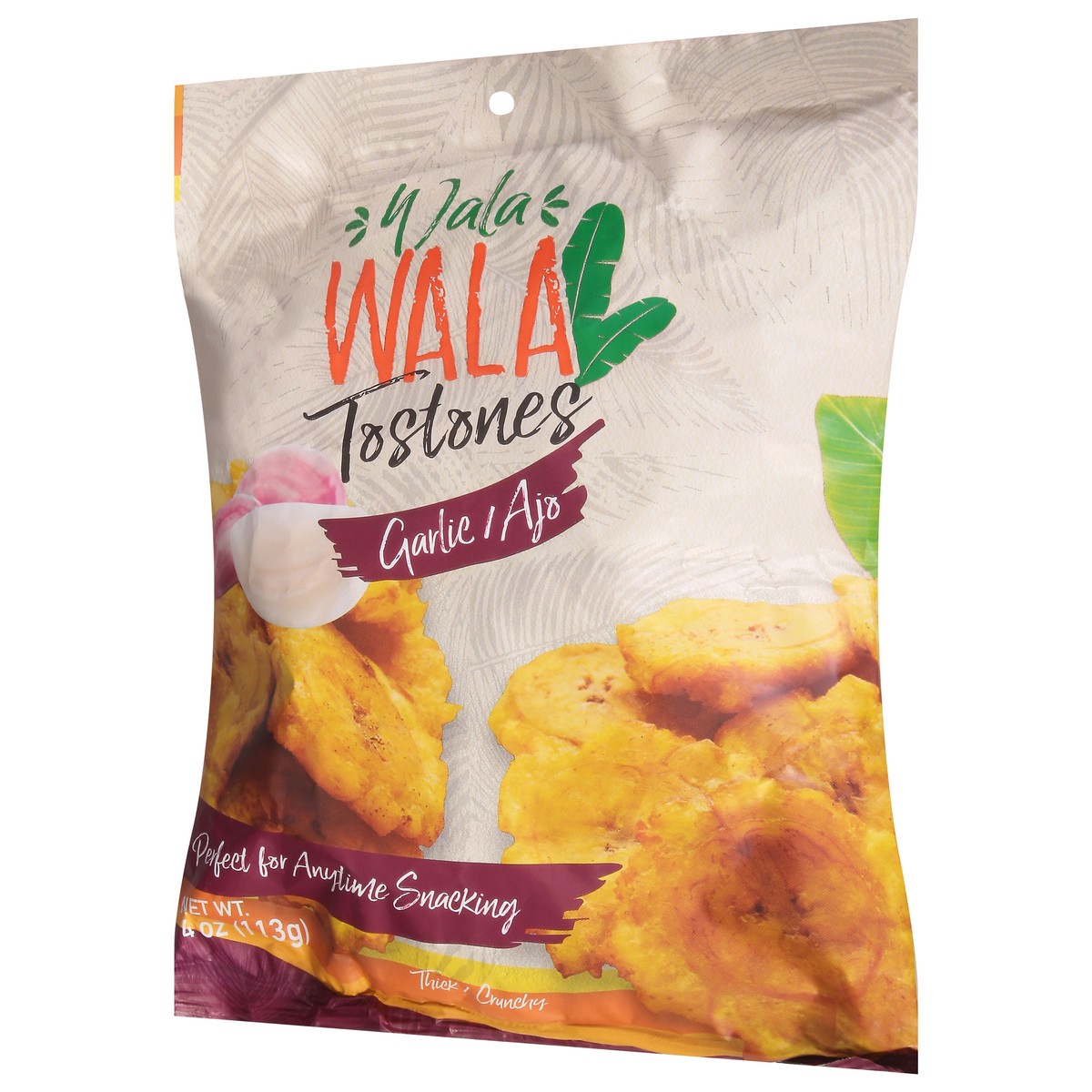 slide 8 of 9, Wala Wala Garlic / Ajo Tostones 4 oz, 4 oz