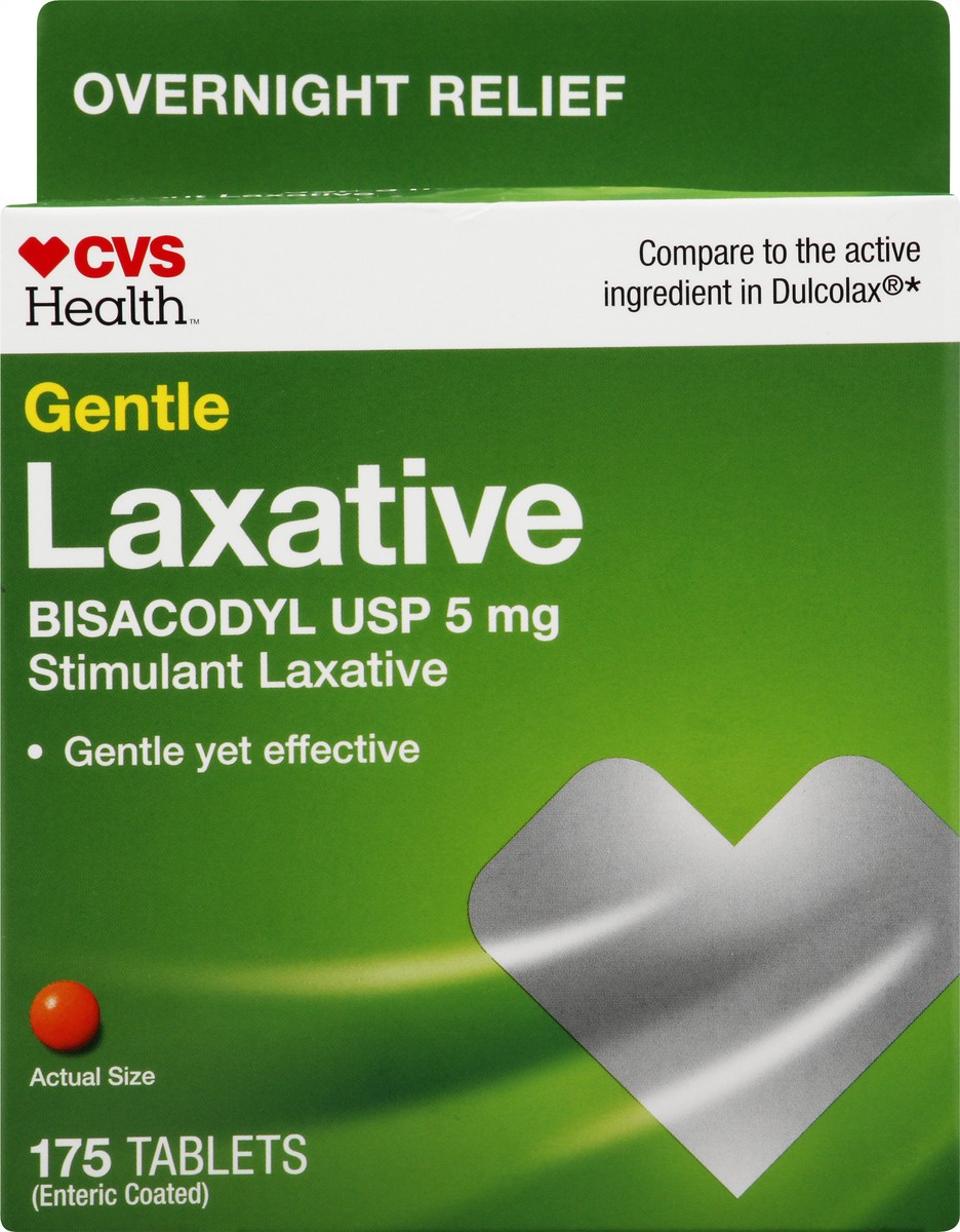 slide 1 of 11, CVS Health Gentle Laxativetablets, 175 Ct, 1 ct