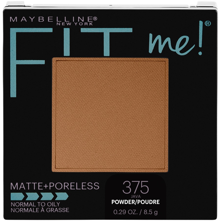 slide 2 of 3, Maybelline New York Maybelline Fit Me! Matte + Poreless Pressed Face Powder, Java, 0.29 oz