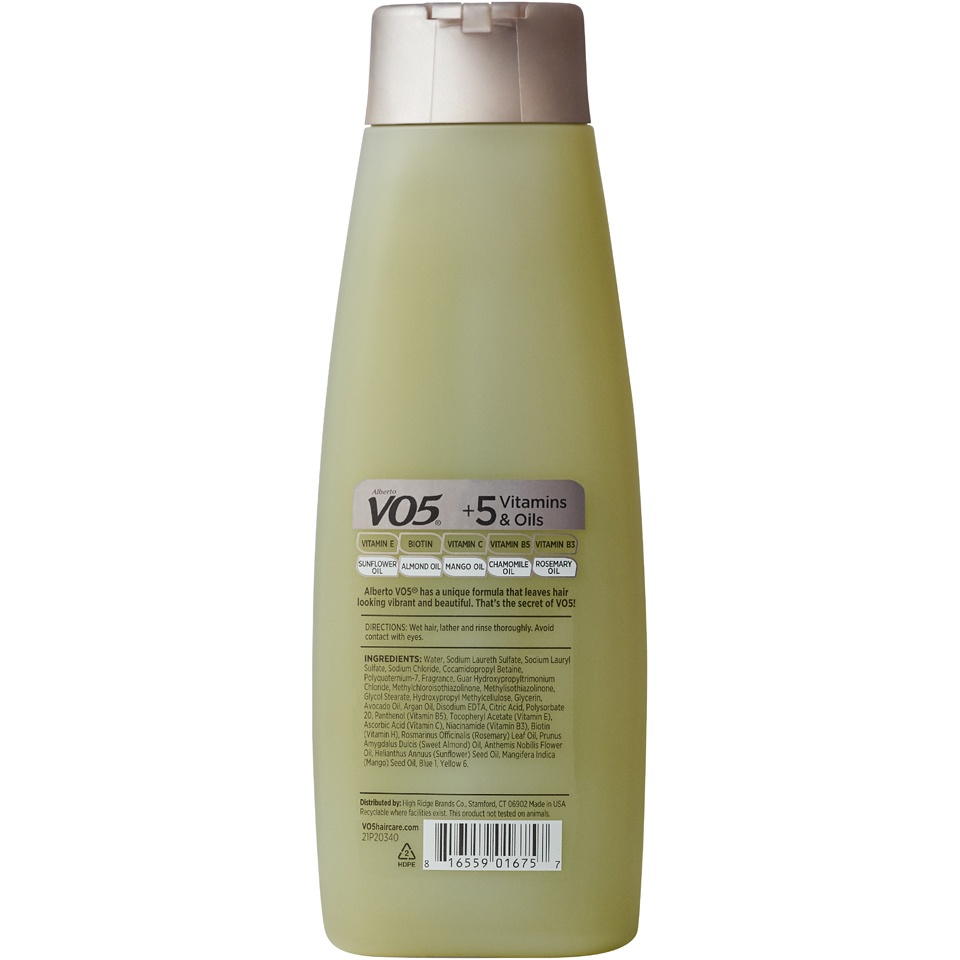 slide 2 of 2, Alberto VO5 Avocado Cream Moisturizing Shampoo, 12.5 oz