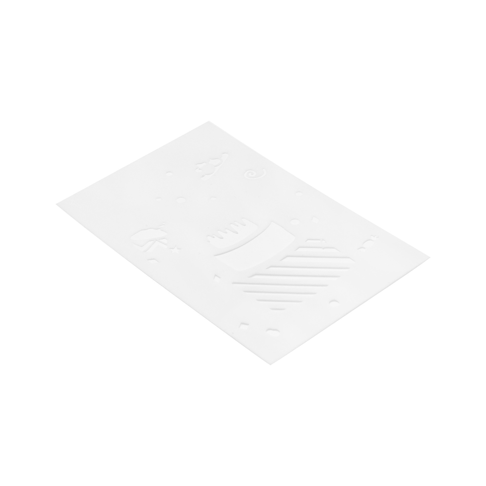 slide 3 of 4, 4" X 6" Birthday Cake Print Layering Stencil Set By Recollections, 4 in x 6 in