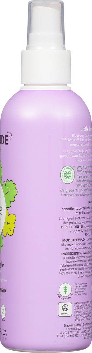 slide 10 of 12, Attitude Kids Vanilla Pear Hair Detangler, 1 ct