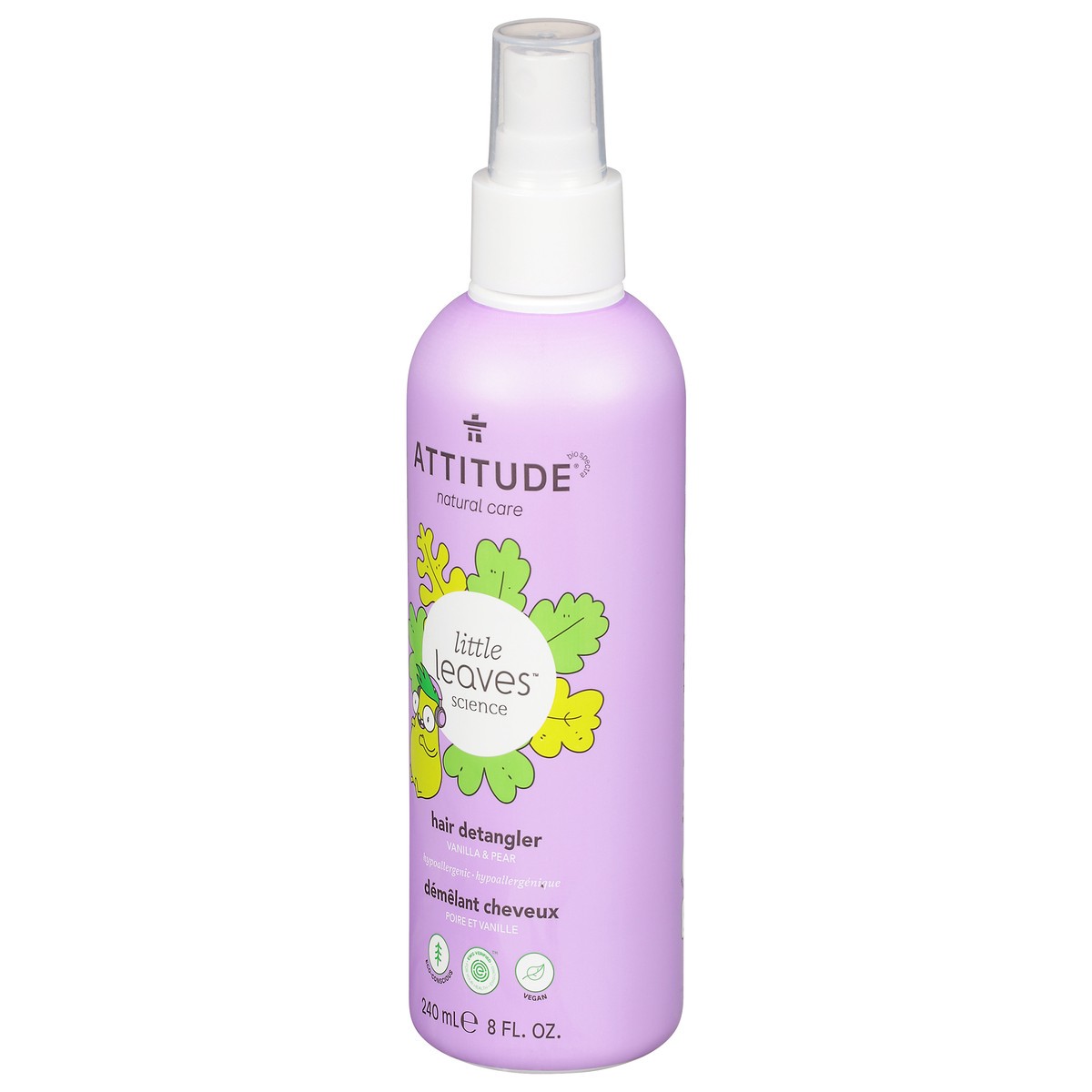slide 3 of 12, Attitude Kids Vanilla Pear Hair Detangler, 1 ct