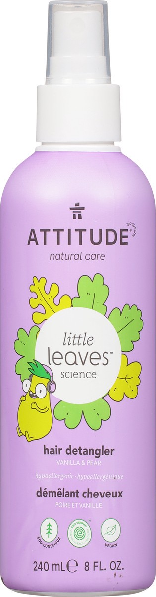 slide 12 of 12, Attitude Kids Vanilla Pear Hair Detangler, 1 ct