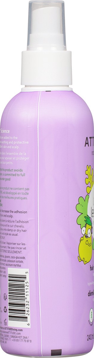 slide 8 of 12, Attitude Kids Vanilla Pear Hair Detangler, 1 ct