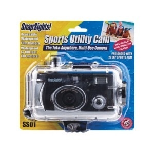 slide 1 of 1, Snap Sights Sports Utility Cam Reusable Waterproof Film Camera, 1 ct