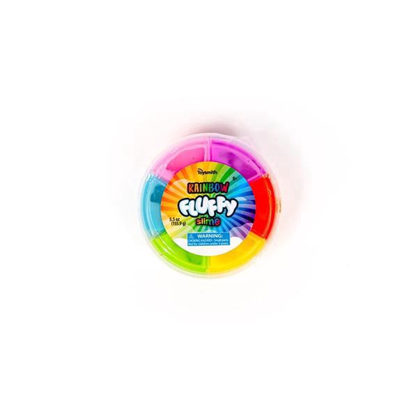 slide 1 of 1, Rainbow Fluffy Slime, 1 ct