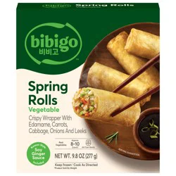 Bibigo Vegetable Spring Rolls 9.8 oz