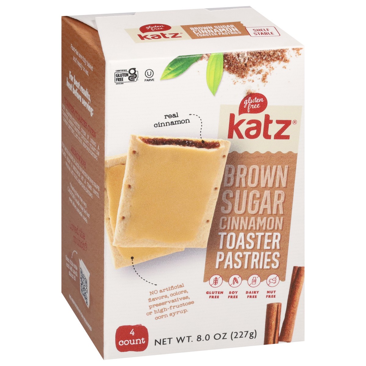 slide 9 of 16, Katz Brown Sugar Cinnamon Toaster Pastries 4 ea, 4 ct