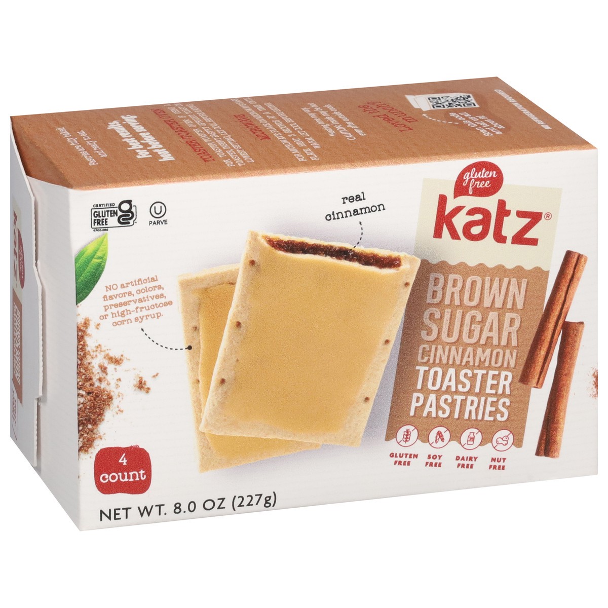 slide 12 of 16, Katz Brown Sugar Cinnamon Toaster Pastries 4 ea, 4 ct