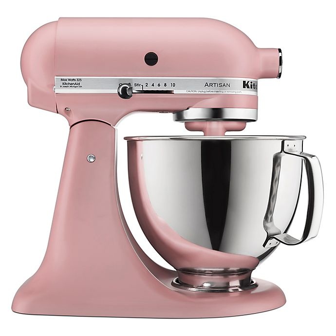 slide 1 of 1, KitchenAid Artisan Series Tilt-Head Stand Mixer - Rose, 5 qt