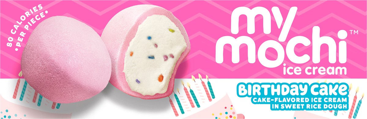 slide 2 of 14, My/Mochi Ice Cream Barbie Birthday Cake, 7.5 oz