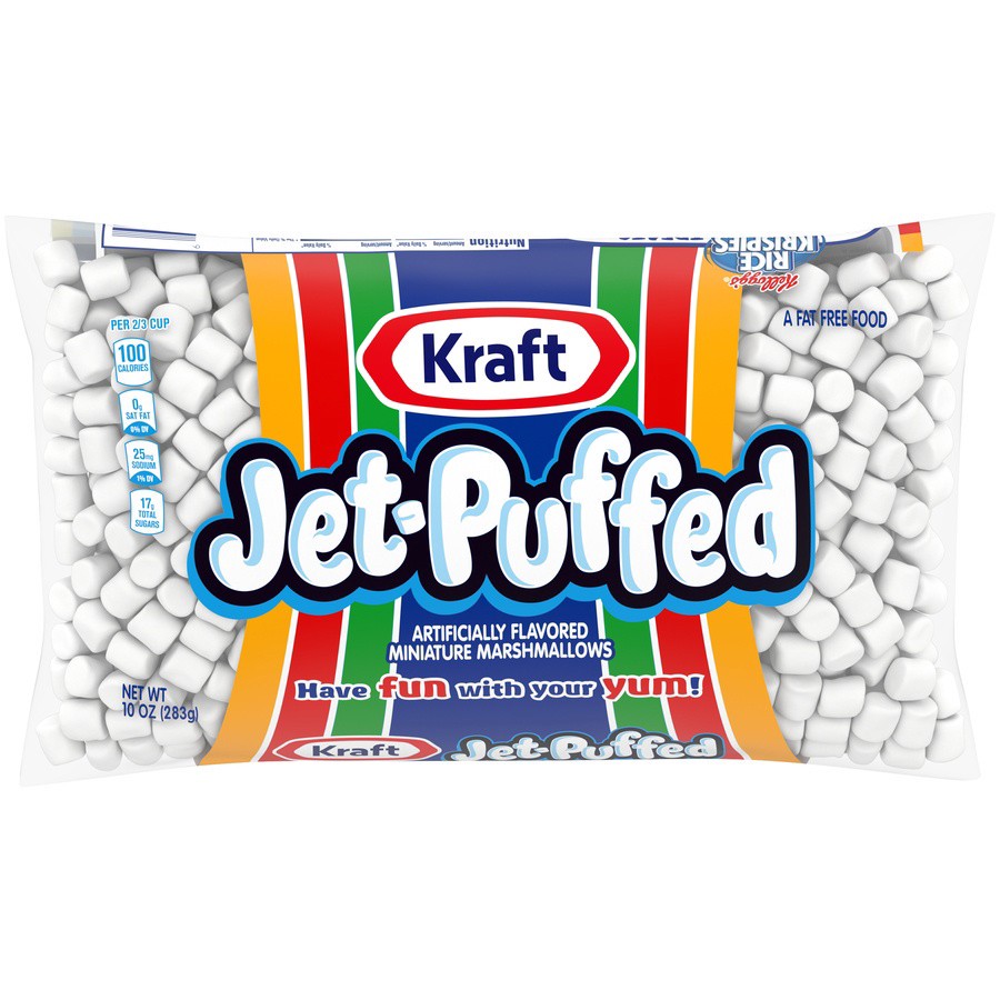 slide 1 of 6, Kraft Jet-Puffed Miniature Marshmallows - 10 oz, 10 oz